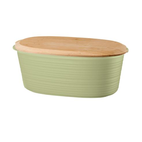 Guzzini - Contenitore porta pane e prodotti da forno linea Tierra 'Made for Nature' verde alga