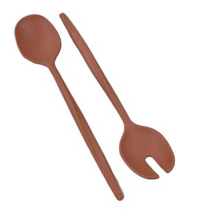 Guzzini - Posate Insalata Tierra 'Made for Nature' terra cotta 2