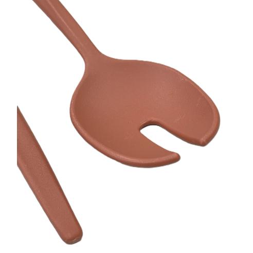 Guzzini - Posate Insalata Tierra 'Made for Nature' terra cotta