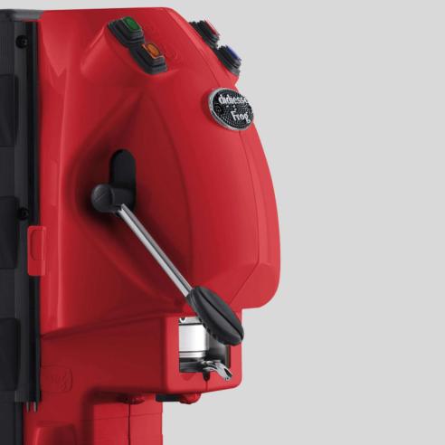 Didiesse - Frog macchina caffè espresso a cialde in carta rossa