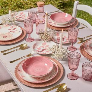 Tognana - Servizio di piatti 18 pezzi in porcellana Roselyn linea Madison 2