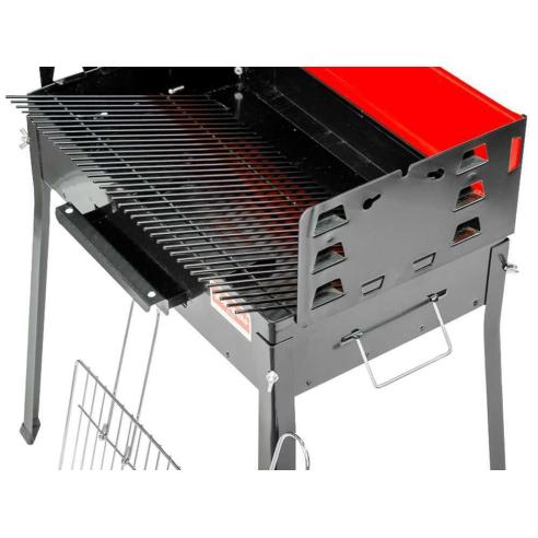 Ferraboli - Barbecue Famiglia in acciaio smaltato 50x30 cm