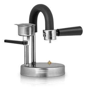 Kamira - Macchina caffè espresso cremoso con doppio braccetto adatta per tutti i fornelli anche induzione 2