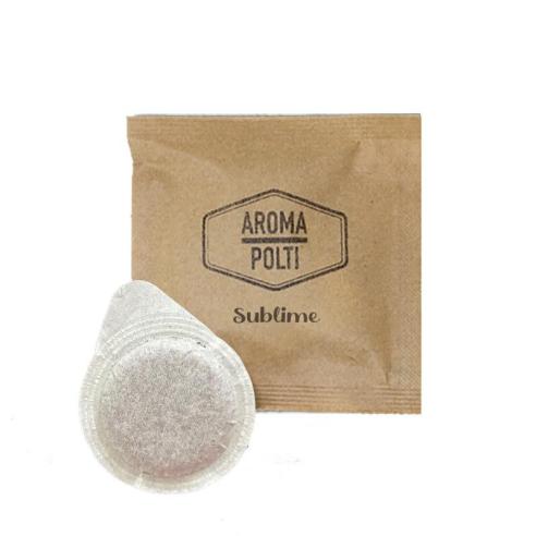 Aroma Polti - Caffè in cialde compostabili E.S.E. gusto Sublime box da 150 pezzi