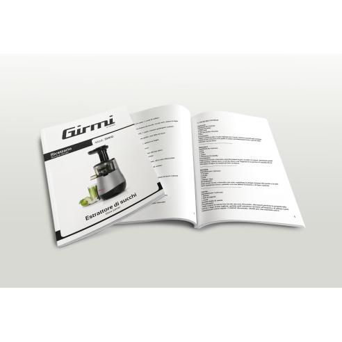 Girmi - Estrattore di succo a freddo SW10 da 150 W rosso