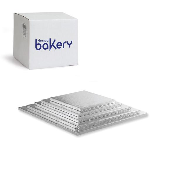 CAKEBOARD SILVER 45 X 45 H 1,2 CM