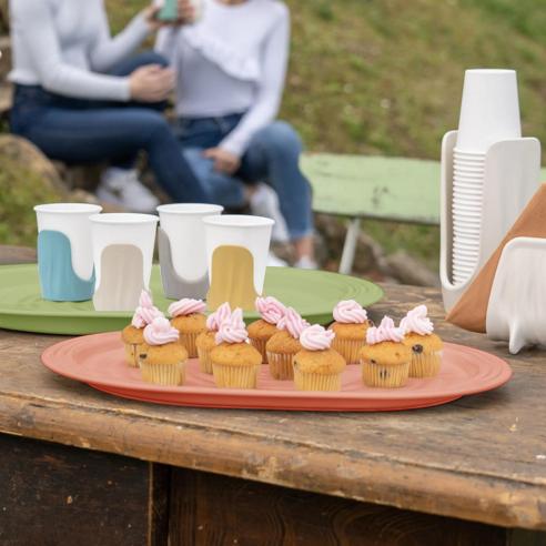 Guzzini - Vassoio da portata M Tierra 'Made for Nature' terra cotta 39 cm