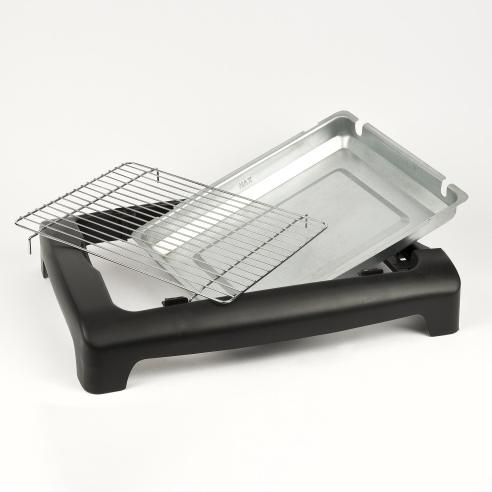 Girmi - Griglia elettrica portatile Barbecue con stand BQ22