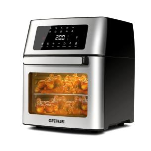 G3Ferrari - Friggitrice ad Aria Multifunzione 15 Litri con Forno e Girarrosto G10182