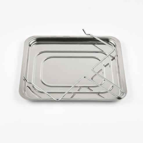 G3Ferrari - Friggitrice ad Aria Multifunzione 15 Litri con Forno e Girarrosto G10182