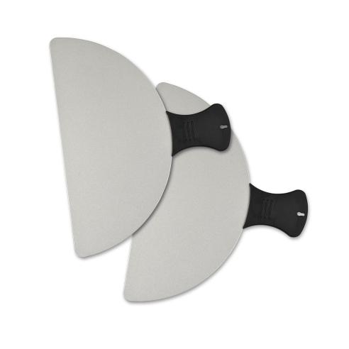 G3Ferrri - Coppia Palette XXL per Forno Pizza In Alluminio Alimentare Ø 31 cm