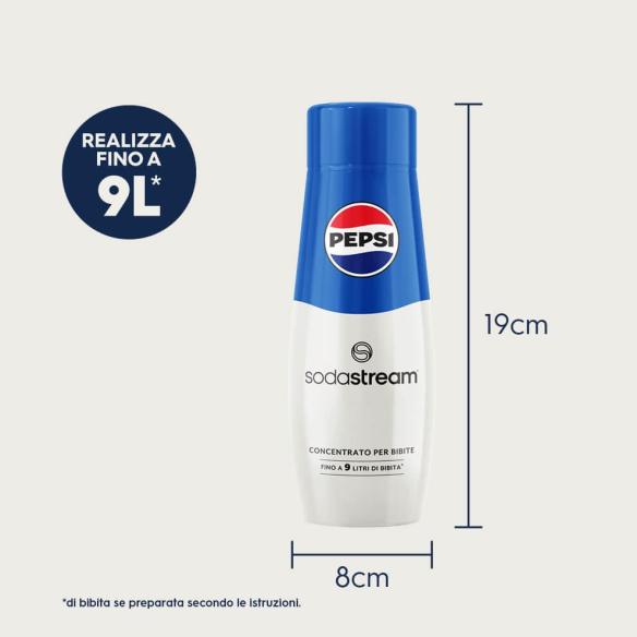 Concentrato SodaStream Pepsi 440ml - Prepara 9L di Bevanda