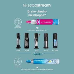 Cilindro Gas Blu SodaStream - CO2 425g per 60L d'Acqua Frizzante 2