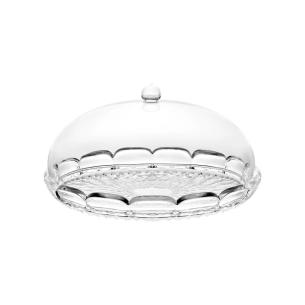 Guzzini Set Tortiera Vanity Bio-based con Campana | Ø30xH16 cm