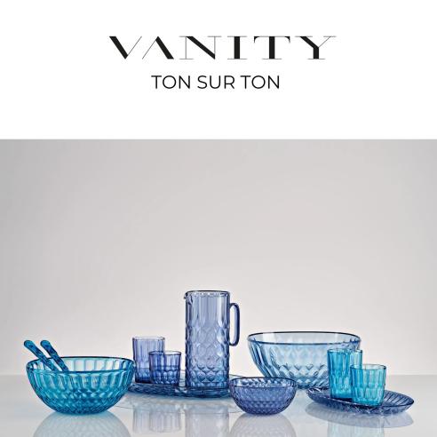 Guzzini Posate Insalata Vanity Bio-based - Sky blue