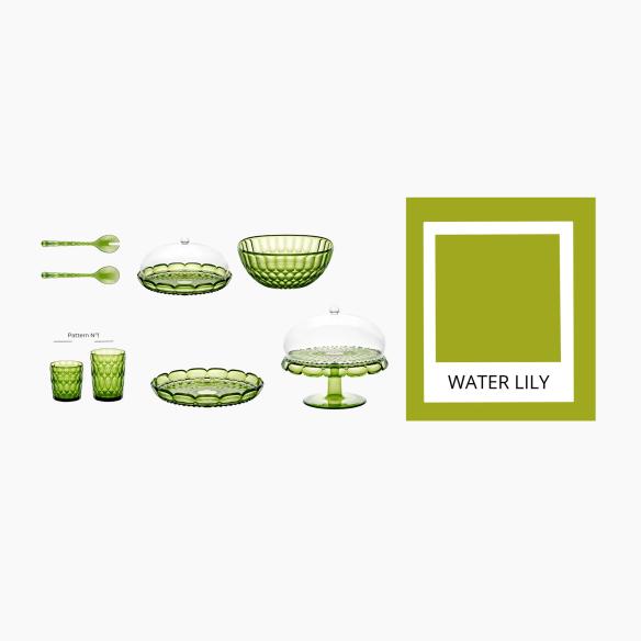Guzzini Posate Insalata Vanity Bio-based Matcha Green