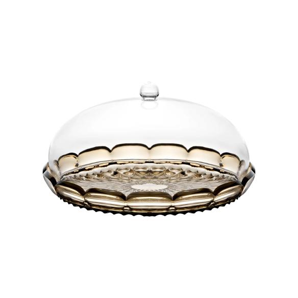 Alzata Torta Vanity Guzzini Bio-based Smoke | Design Italiano