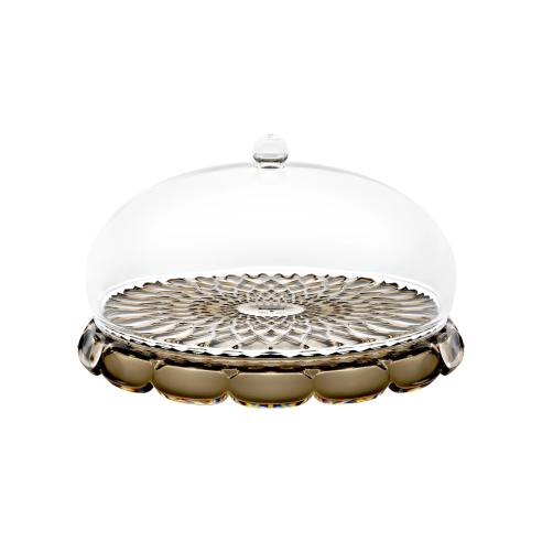 Alzata Torta Vanity Guzzini Bio-based Smoke | Design Italiano