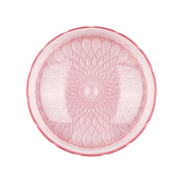 Guzzini Set Tortiera con Campana Vanity Rosa Flamingo Ø30 Bio-based