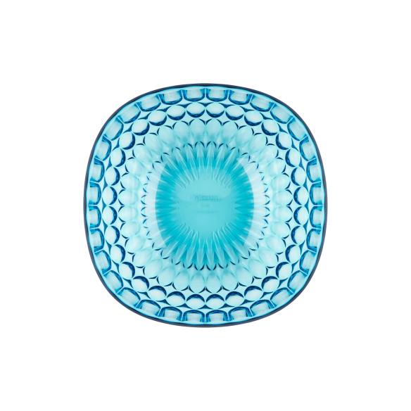 Ciotola Vanity Guzzini diametro 25cm Cristallo Acrilico Bio-based Sea Blue