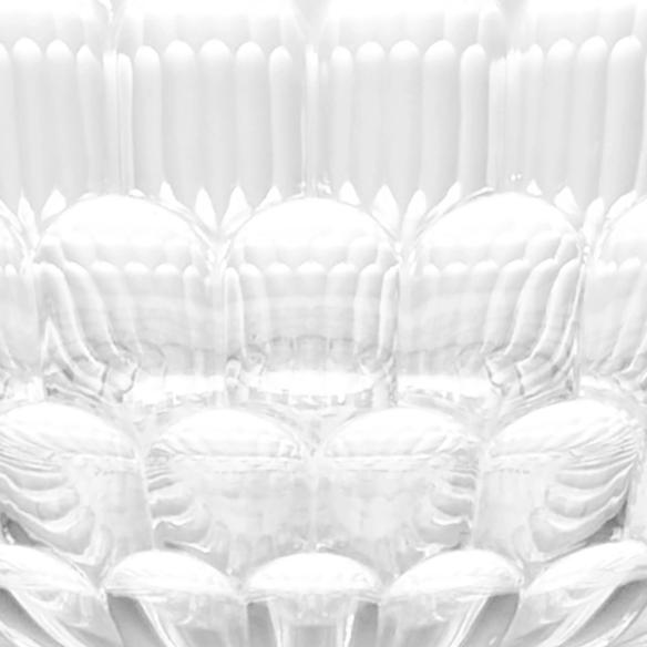 Ciotola Guzzini Vanity 12cm in Cristallo Acrilico Bio-based Trasparente