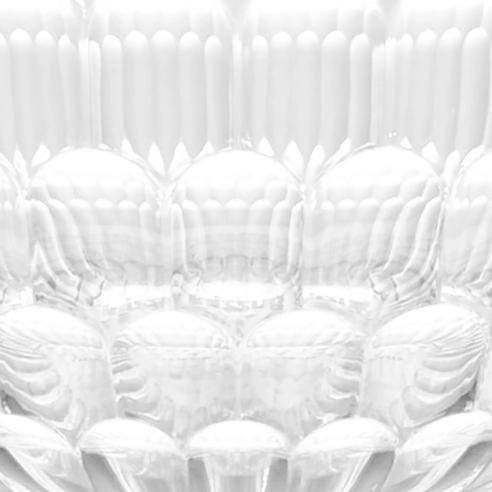 Ciotola Guzzini Vanity 12cm in Cristallo Acrilico Bio-based Trasparente