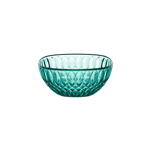Contenitore Guzzini Vanity 21 cm Cristallo Acrilico Bio-based Aquamarine