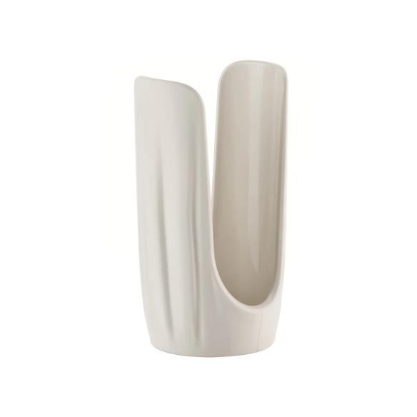 Guzzini Portabicchieri Tierra Bianco Latte in Plastica Riciclata