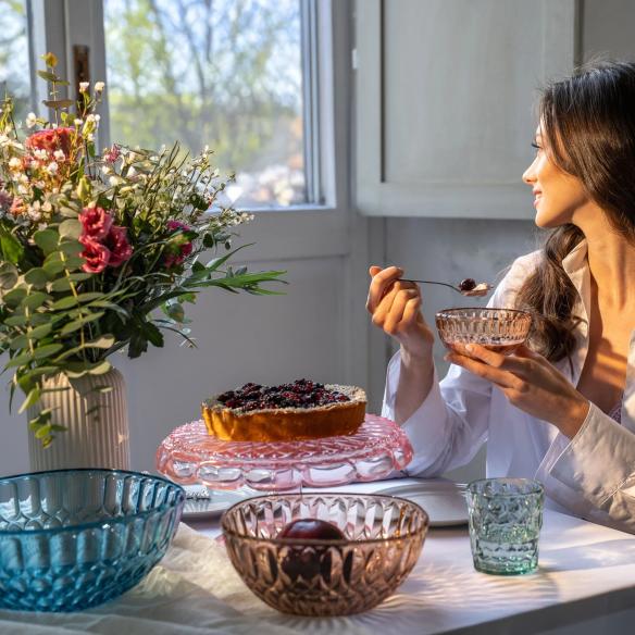 Guzzini Ciotola Vanity 21cm Rosa Cipria Bio-based