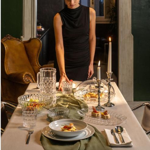 Insalatiera Vanity Bio-based Guzzini Ø30cm trasparente