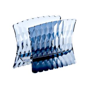 Portatovaglioli Verticale Guzzini Vanity Denim Blue Bio-based