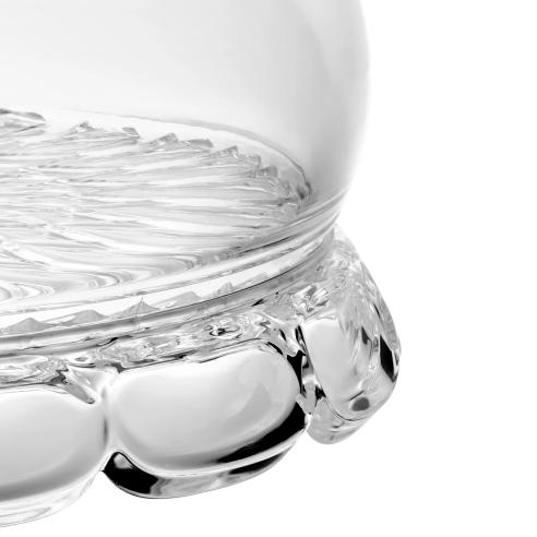 Guzzini Alzata con Campana Vanity Trasparente Bio-based Ø 30 cm