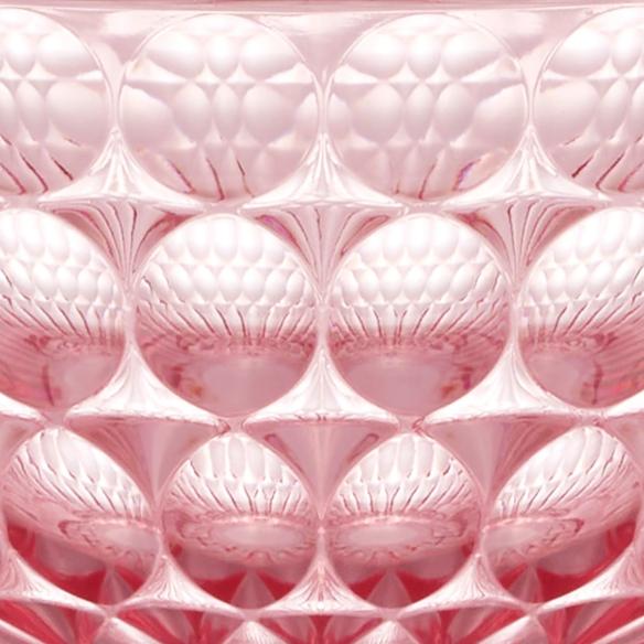 Guzzini Contenitore Vanity 16cm Rosa Flamingo | Cristallo Bio-based