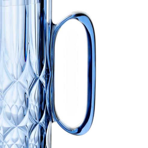 Guzzini Vanity Caraffa con Coperchio Bio-based 1.75L Blu Denim