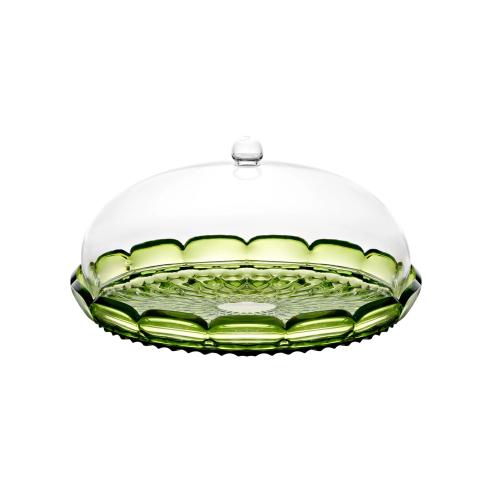 Guzzini Vanity Tortiera con Campana 30cm Verde Water Lily Green