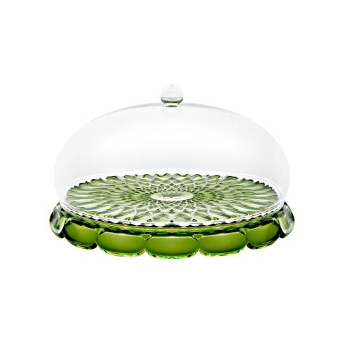Guzzini Vanity Tortiera con Campana 30cm Verde Water Lily Green