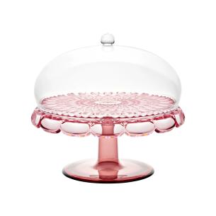 Alzata Guzzini Vanity Rosa Flamingo Ø30 cm | Bio-based | Made in Italy