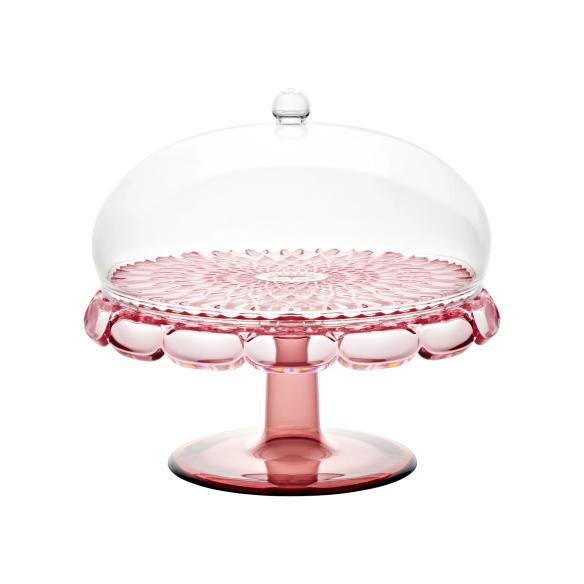 Alzata Guzzini Vanity Rosa Flamingo Ø30 cm | Bio-based | Made in Italy