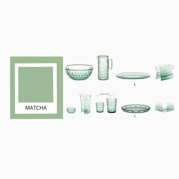 Guzzini Vanity Caraffa Verde Matcha 1,75L – Cristallo Bio-based