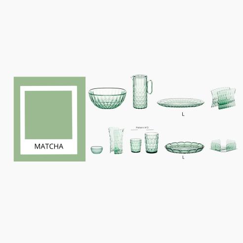 Guzzini Vanity Caraffa Verde Matcha 1,75L – Cristallo Bio-based