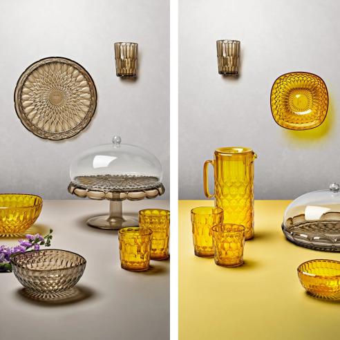 Guzzini Contenitore Vanity 16cm Fumo Bio-based | Design Sostenibile