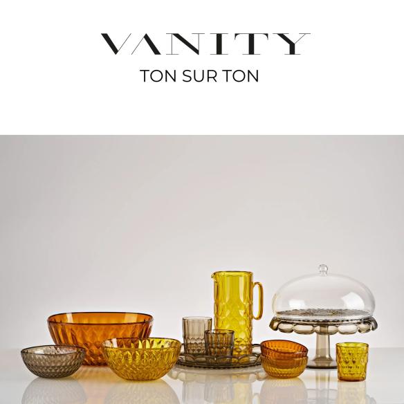 Guzzini Contenitore Vanity 16cm Fumo Bio-based | Design Sostenibile