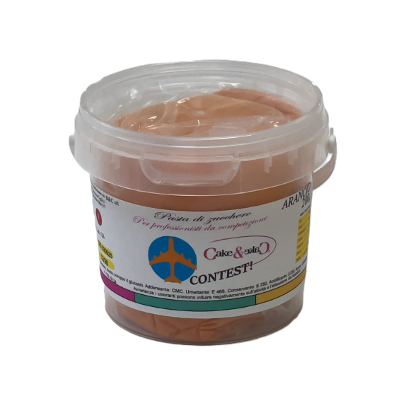 Pasta Di Zucchero Arancio Contest Cake&Cake – Pasta Modelling 200gr