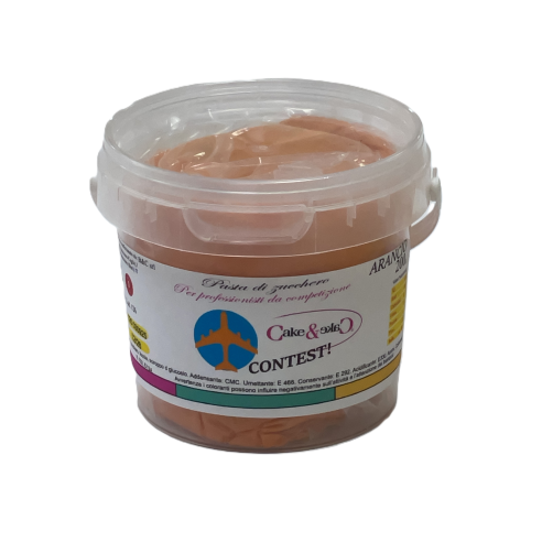 Pasta Di Zucchero Arancio Contest Cake&Cake – Pasta Modelling 200gr