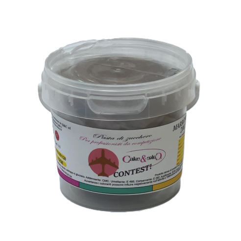 Pasta di Zucchero Modelling Contest Cake&Cake Marrone 200gr