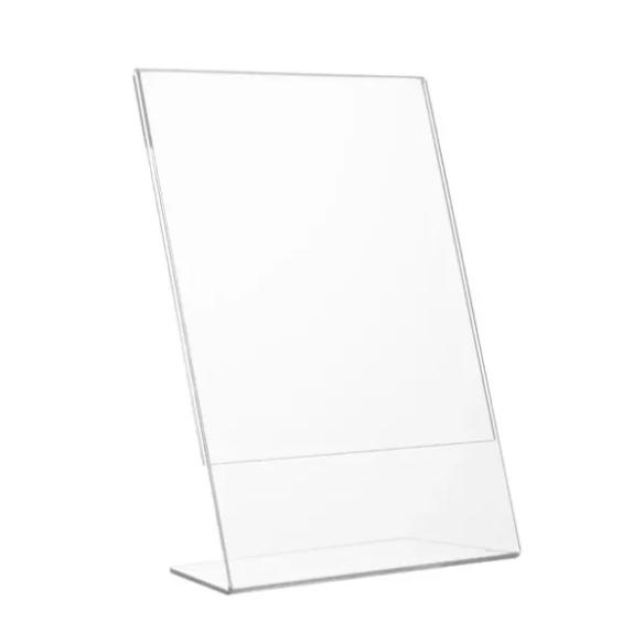 Cornice Portafoto Plexiglass 10x15 Verticale - Design Trasparente