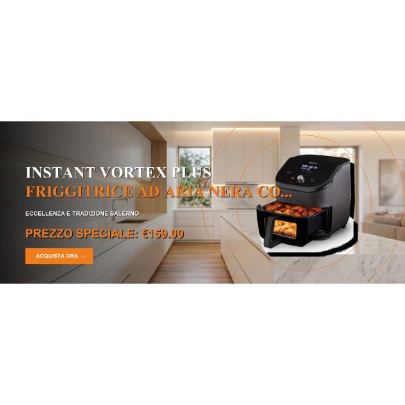 Instant Vortex Plus friggitrice ad aria nera con ClearCook 5,7 litri