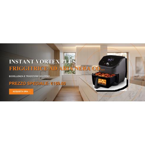 Instant Vortex Plus friggitrice ad aria nera con ClearCook 5,7 litri