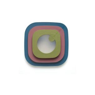 Guzzini Store&More Bio: Set 3 Contenitori Alti Quadrati Ermetici 2