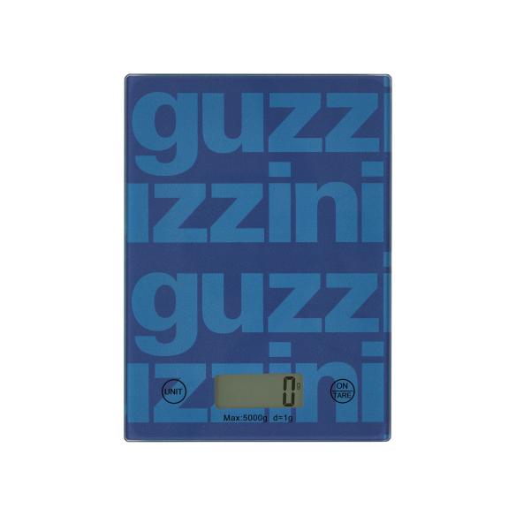 Bilancia Cucina Digitale Guzzini LABEL Blu Aria 5kg | Precisione & Stile